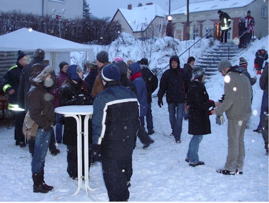 Weihnachtsbaumverbrennen 2010