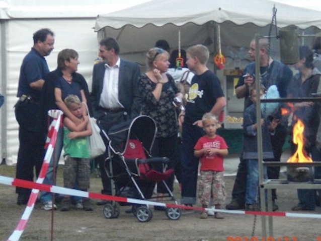 Jann Jakobs und Thomas Dressler vom F&ouml;rderverein der FF Bornim e.V.