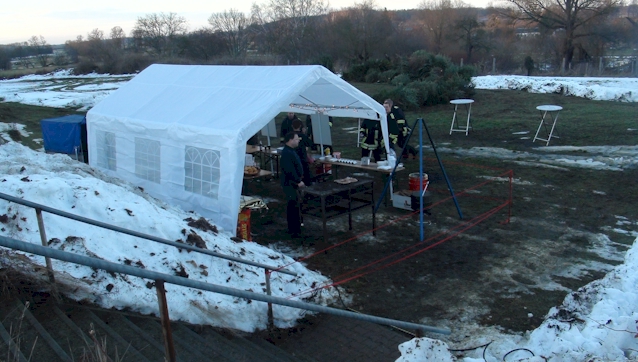 Weihnachtsbaumverbrennen 2010