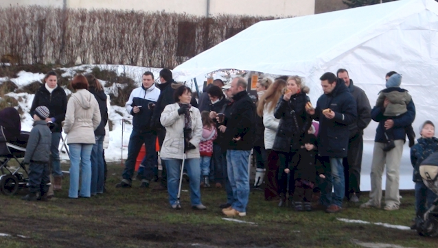 Weihnachtsbaumverbrennen 2010