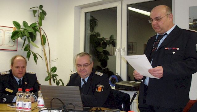 Jahresdienstversammlung 2011  -  Vorbereitung der Technik