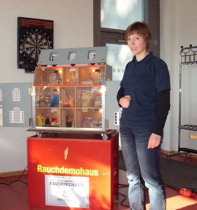 Brandschutzerzieheung, Ausbildung in Eisenhüttenstadt am 21. und 22.10.2011