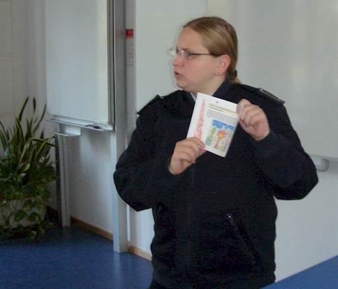 Brandschutzerzieheung, Ausbildung in Eisenhüttenstadt am 21. und 22.10.2011