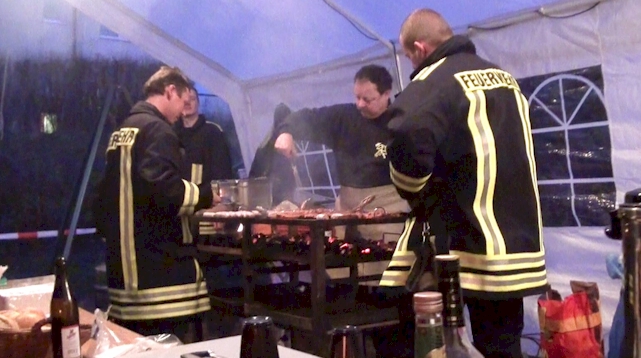 Abholung der Weihnachtsbäume 2012 Karte