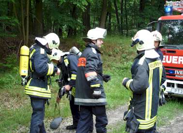 Einweisung durch den Gruppenf&uuml;hrer