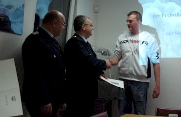 Jahreshauptversammlung in Bornim, Auszeichnungen und Beförderungen