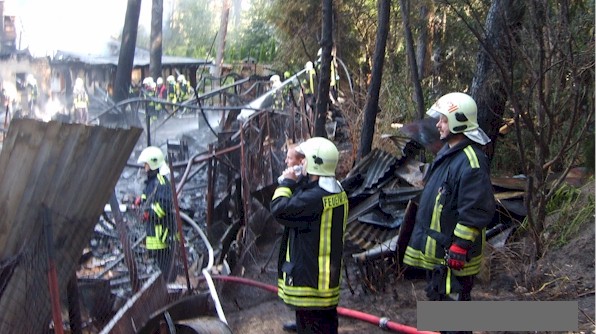 Großbrand Groß Glienicke