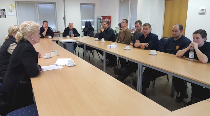 6.04.2017 - Besuch von Dr. Saskia Ludwig